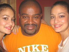 Chilling with the vocal artist Twins Indiggo