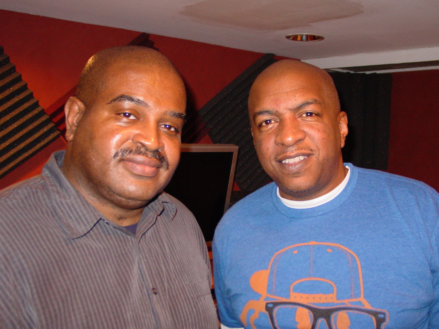 Joe Wize of Indiggo Child Productions and Ralph McDaniels of Video Music Box